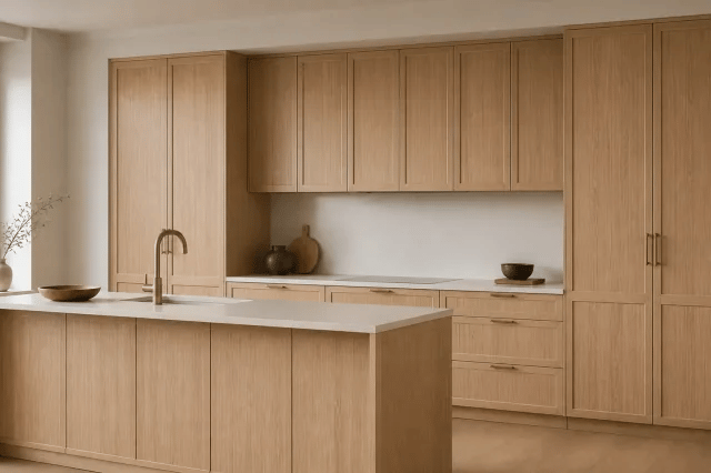 Timberwood cabinet color sample