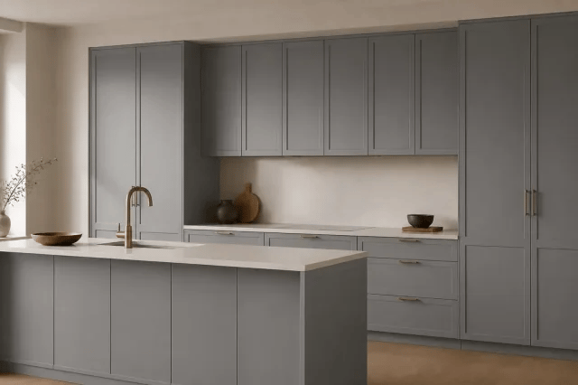 Space Grey cabinet color sample
